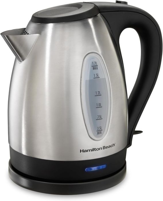 Hamilton Beach 1.7L Stainless Steel Electric Tea Kettle